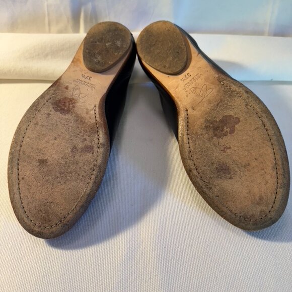 Maria Cornejo Black leather flat - Picture 4 of 7